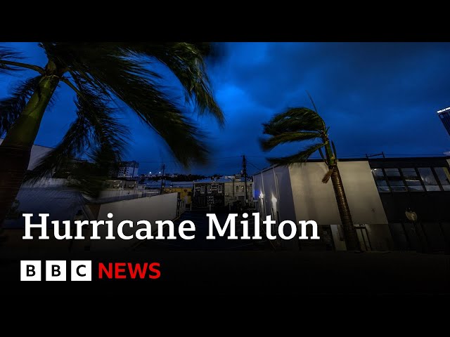 ⁣Hurricane Milton: Millions of homes and businesses without power | BBC News