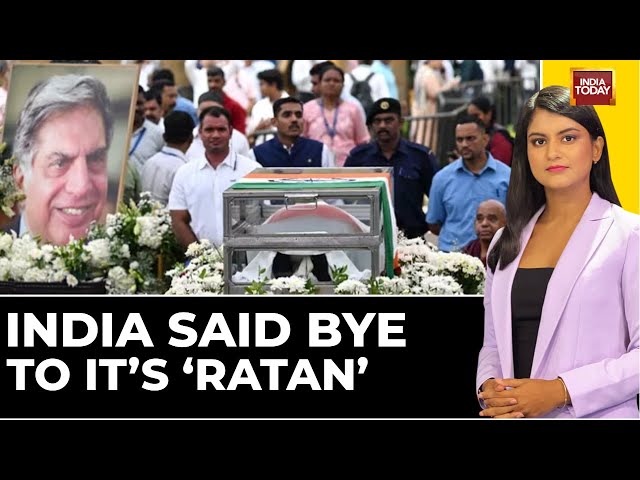 ⁣Full State Honours, Mantris, Neta's Pay Final Respects, Tata's Last Journey | 6PM Prime |I