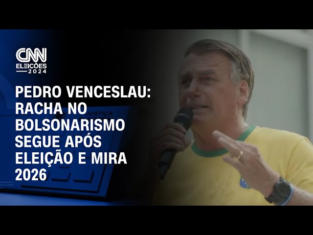 ⁣Pedro Venceslau: racha no bolsonarismo segue após eleição e mira 2026 | BASTIDORES CNN