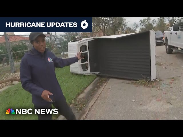 ⁣Florida begins clean up after Milton unleashes deadly destruction