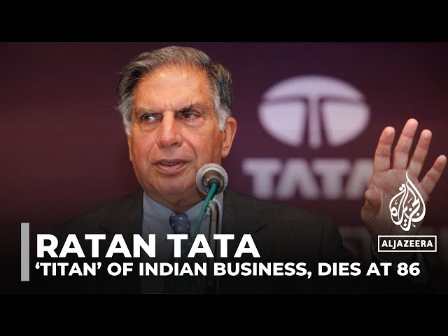 ⁣Ratan Tata, ‘titan’ of Indian business, dies at 86