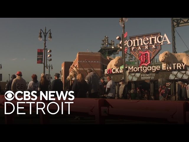 ⁣Detroit police, Tigers fans prep for Game 4 on Thursday