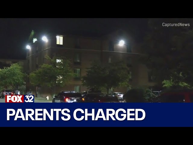 ⁣Lombard parents charged after missing toddler found locked in hotel room