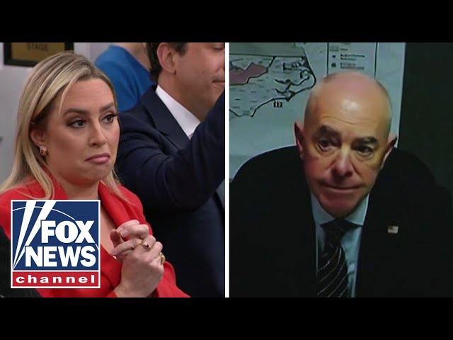 ⁣Mayorkas refuses to answer Fox News' questions on Election Day terror plot