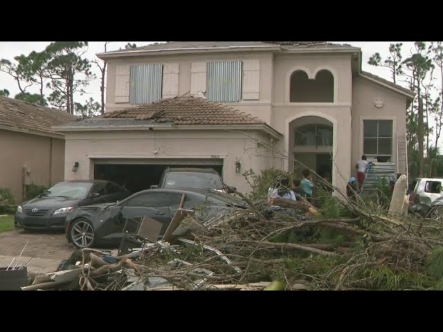 ⁣Treasure Coast neighborhood ravaged by tornado