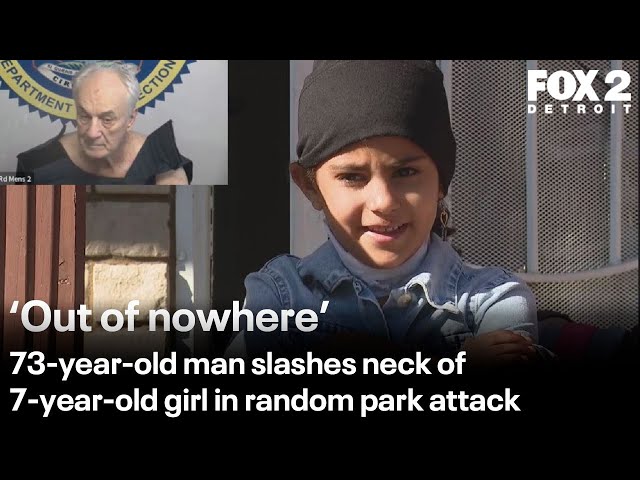 ⁣73-year-old man charged with slashing 7-year-old's neck with knife in park attack