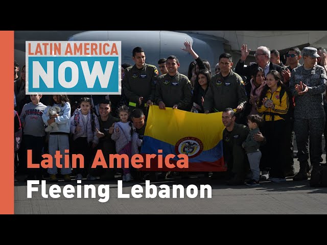 ⁣Latin America Now: Latin American migrants leave Lebanon