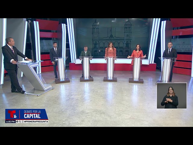 ⁣Debate por la Capital: mensajes finales de los candidatos