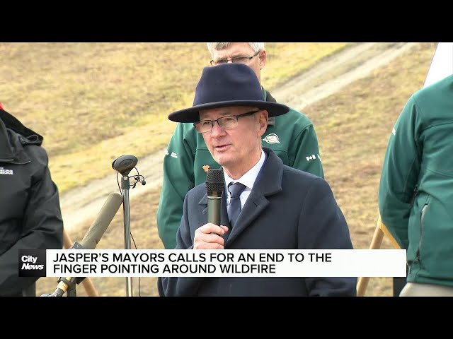 ⁣Jasper mayor condemns ‘finger pointing’ around wildfire