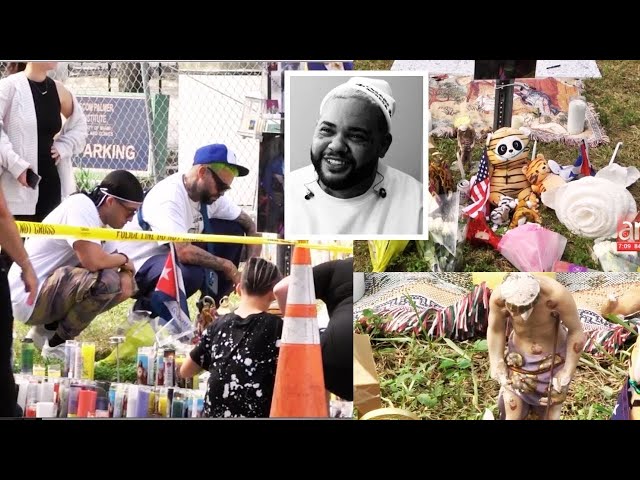 ⁣Seguidores del Taiger crean altar improvisado frente al Hospital Jackson en Miami