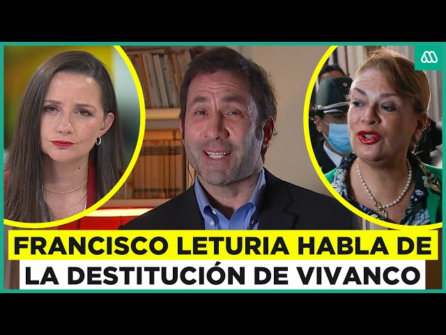 ⁣Entrevista a Francisco Leturia por la destitución de Ángela Vivanco