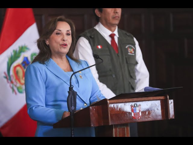 ⁣Presidenta Boluarte: "Nuestra lucha por la seguridad no cesa"