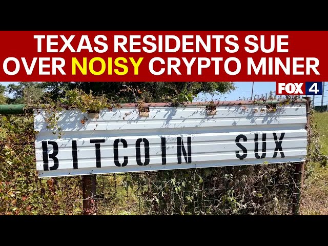 ⁣Residents near Granbury file lawsuit against Bitcoin mining company