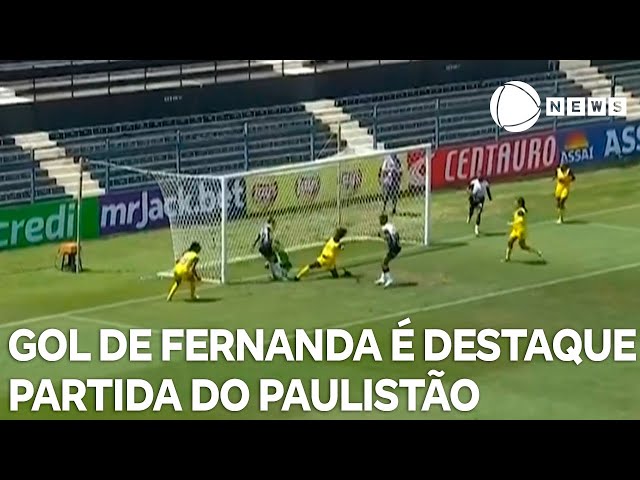 ⁣Lance de Energia: gol de Fernanda é destaque em partida