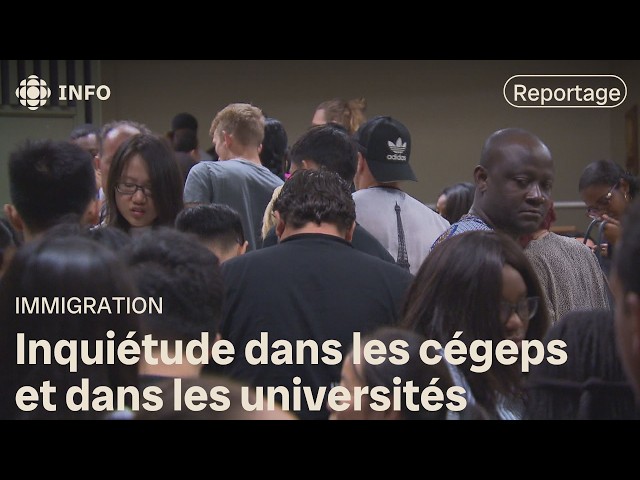 ⁣Étudiants étrangers : «120 000, c'est trop», dit François Legault