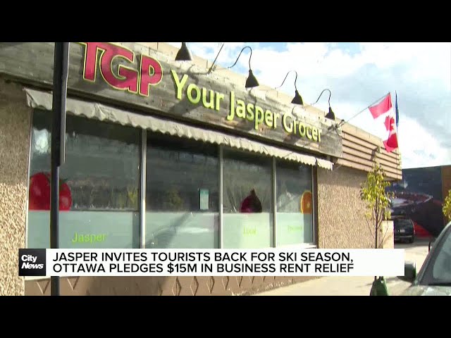 ⁣Jasper invites tourist back for upcoming ski season