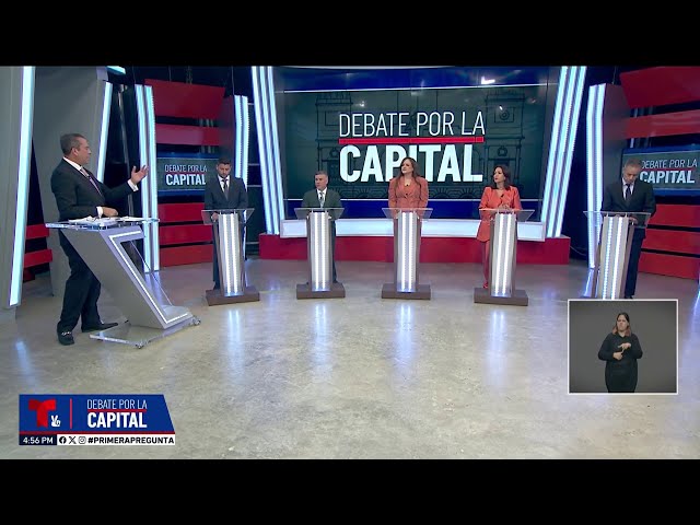 ⁣Debate por la Capital: Seguridad