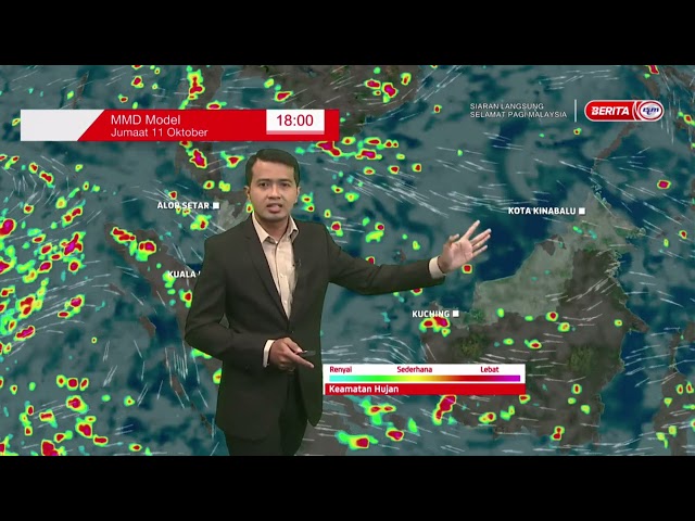 ⁣11 OKT 2024 – SPM - LANGSUNG DARI MET MALAYSIA – LAPORAN CUACA