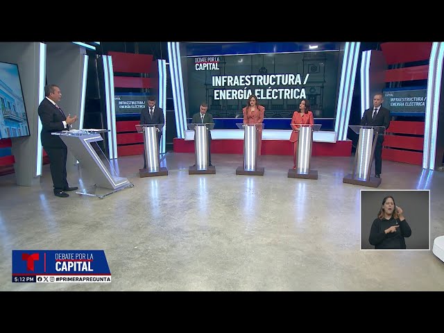 ⁣Debate por la Capital: Energía e infraestructura