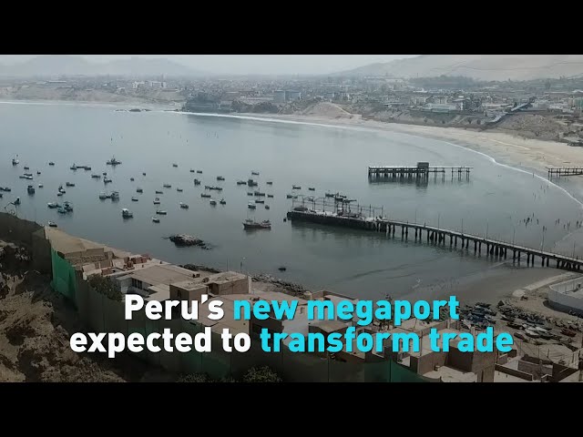 ⁣Peru's new megaport expected to transform trade