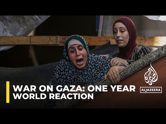 ⁣One year of Israel’s war on Gaza: World Reaction