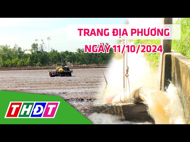 ⁣Trang địa phương | 11/10/2024 | H.Thanh Bình - Chủ động bảo vệ SX vụ Thu Đông | THDT