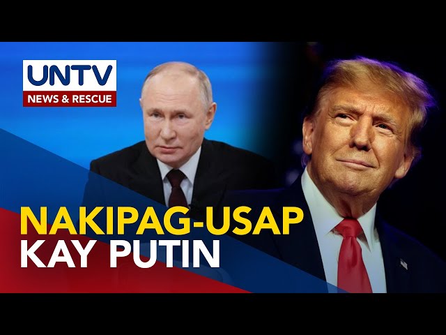 ⁣Trump, posibleng nakipag-usap kay putin pagkatapos manungkulan, ayon sa isang libro