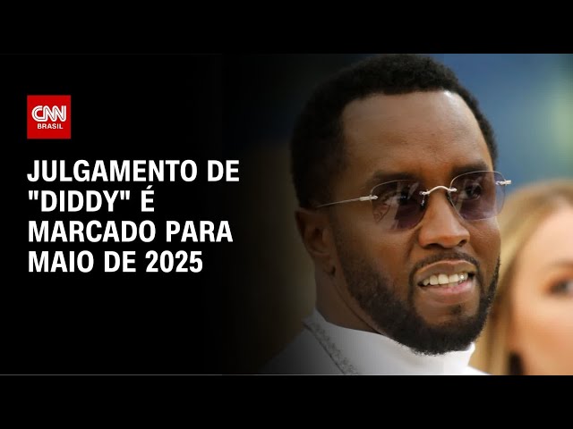 ⁣Julgamento de "Diddy" é marcado para maio de 2025 | CNN PRIME TIME