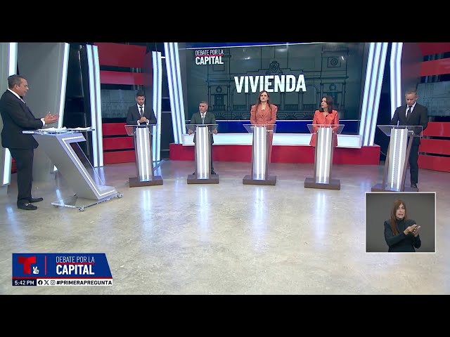 ⁣Debate por la Capital: Vivienda