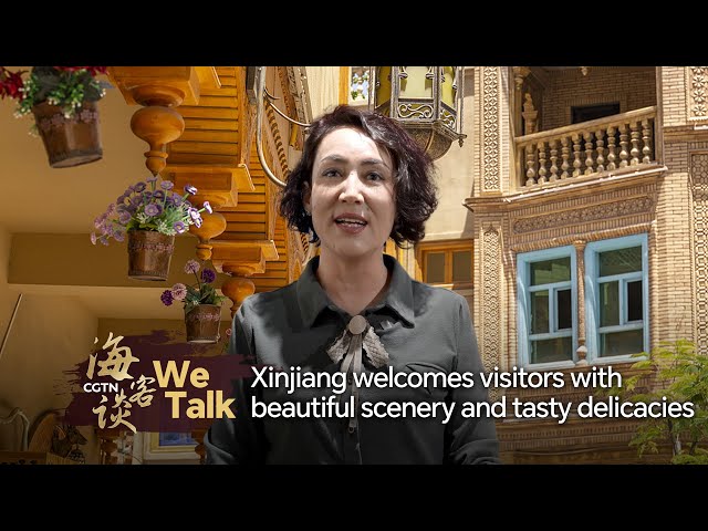 ⁣We Talk: Xinjiang welcomes visitors with stunning scenery, delicious food