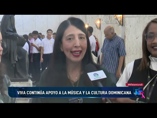 ⁣Viva continúa apoyo a la música y la cultura dominicana