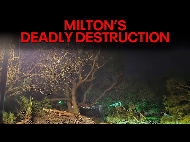 ⁣Hurricane MIlton leaves deadly trail of destruction