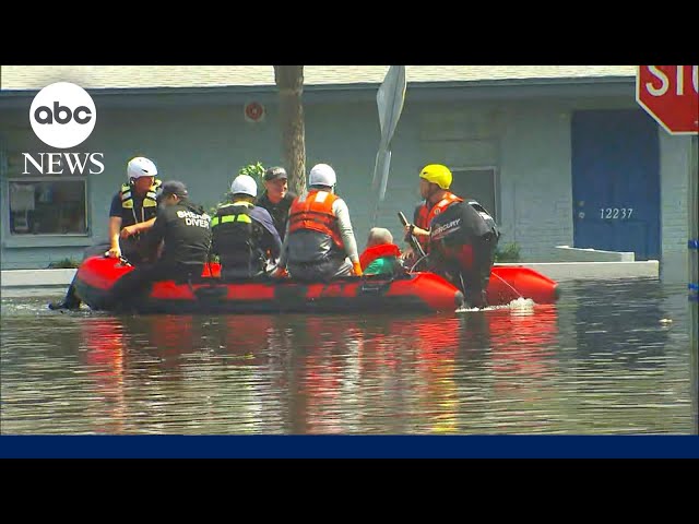 ⁣FEMA says they are prepared to support emergency crews in Florida