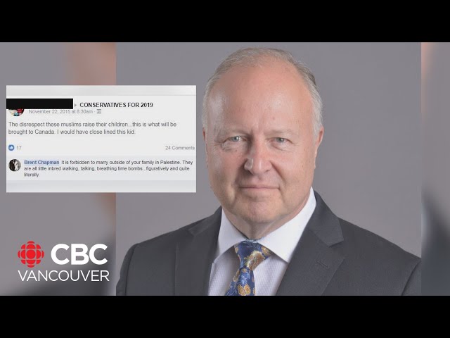 ⁣B.C. Conservative candidate apologizes for 2015 comments about Palestinians