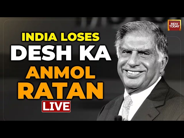 ⁣RIP Ratan Tata LIVE | Ratan Tata Dies At 86 | Ratan Tata Funeral Updates LIVE| India Today LIVE