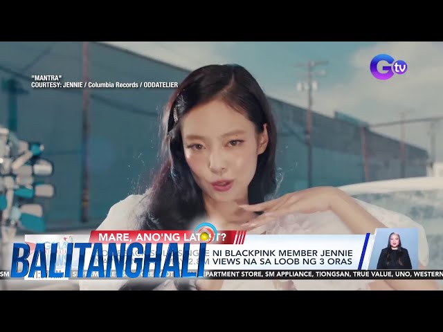 ⁣Comeback solo single ni BLACKPINK member Jennie na "Mantra'" may 2.8M views na sa... 