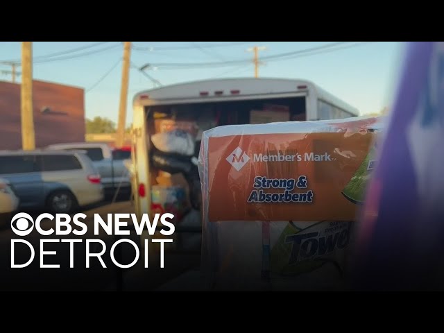 ⁣Detroit-area cafe collects donations for people impacted by hurricanes