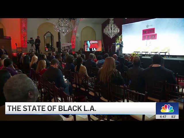 ⁣The State of Black LA: Homelessness, housing and economy in the Black community