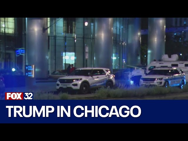 ⁣Donald Trump stays in downtown Chicago ahead of Colorado campaign stop: report