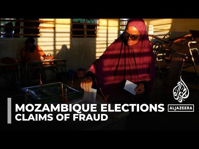 ⁣Mozambique elections: Vote counting under way amid claims of fraud