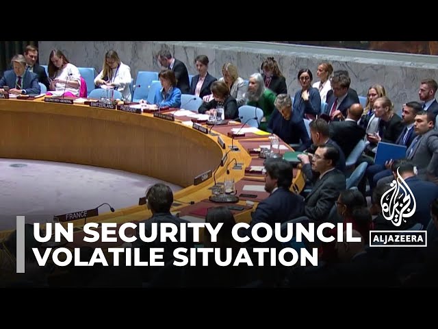 ⁣Israel targets peacekeepers: UN security council discusses volatile situation