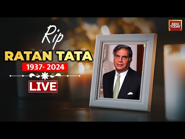 ⁣Ratan Tata Death News LIVE: Ratan Tata Dies At 86, Receives State Funeral | Ratan Tata Funeral News