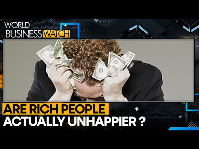 ⁣Study Says Rich People Are Often Unhappier | World Business Watch | World News | WION