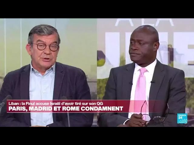 ⁣Tollé diplomatique après le tir israélien qui a blessé deux Casques bleus au Liban • FRANCE 24