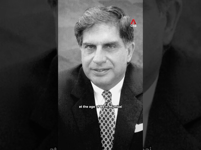 ⁣Indian business leader Ratan Tata dies at 86 in Mumbai