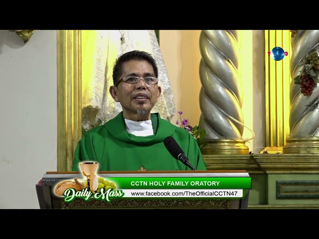 ⁣11 OCTOBER 2024  - HOMILY by Rev.  Fr.  Jose Adonis Aquino