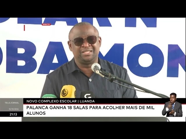 ⁣Novo complexo escolar em Luanda - Palanca ganha 18 salas para acolher mais de mil alunos