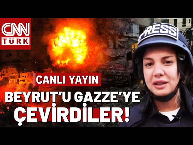 ⁣Burası Gazze Değil Beyrut! Fulya Öztürk Enkaza Dönen Beyrut'tan #CANLI Aktarıyor