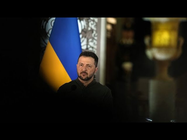 ⁣Volodymyr Zelenskyy presents Ukraine 'victory plan' to allies on tour of Europe