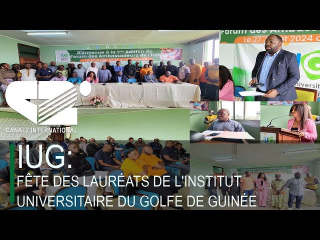 ⁣[ LIVE ] FÊTE DES LAURÉATS DE L'INSTITUT UNIVERSITAIRE DU GOLFE DE GUINÉE